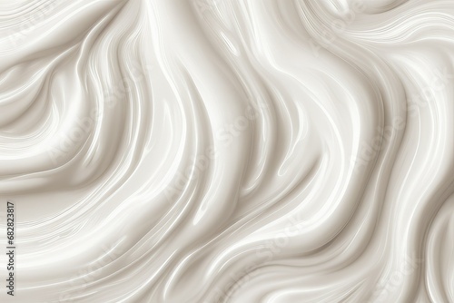 yogurt creamy liquid or yoghurt cream melt splash flowing background vector white milk splash or icecream photo