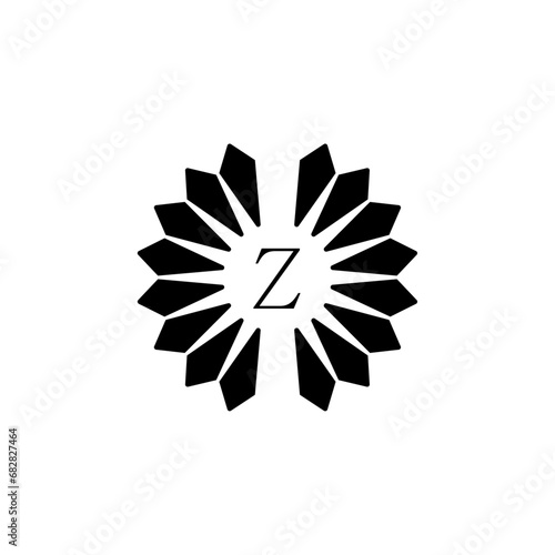 Aesthetic Style Premium Logo Alphabet Z