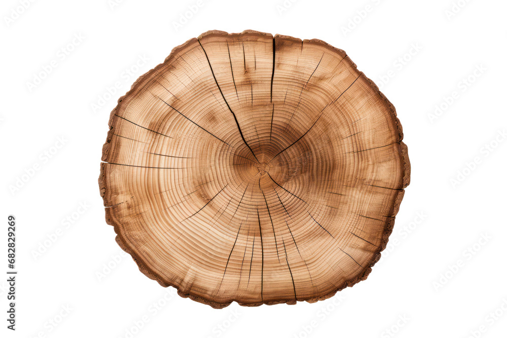 tree stump isolated on transparent background. PNG