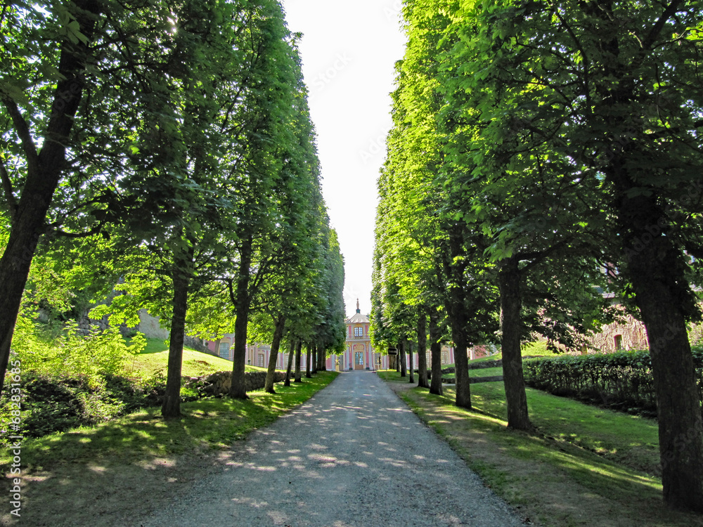 Drottningholm Palace Gardens, Stockholm, Sweden Drottningholm Palace Gardens, Stockholm, Sweden