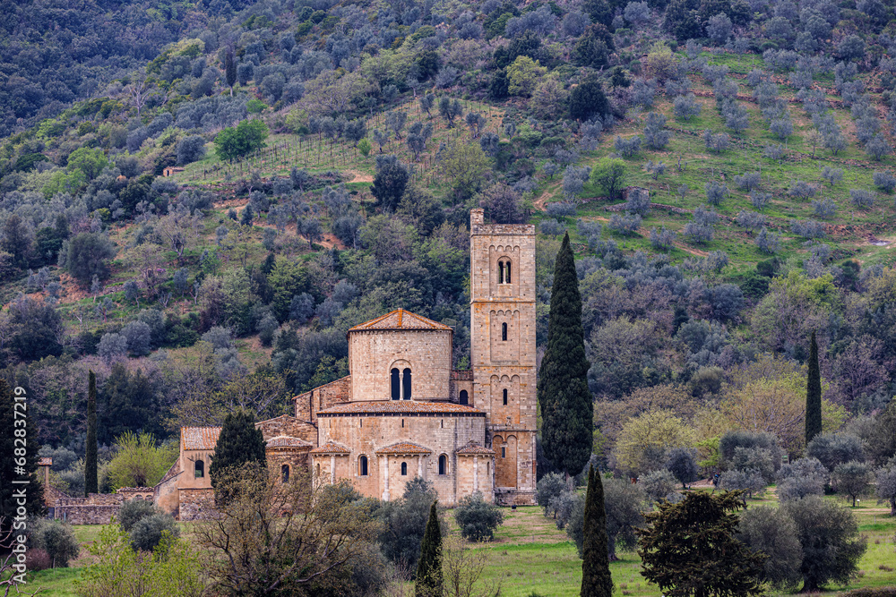 Abbey of Sant Antimo Abbey of Sant Antimo