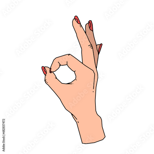 gesture ok hand sign gesturing symbol people, communication