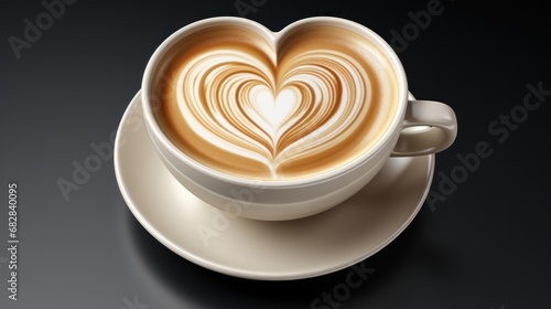 _coffee_heart_in_a_white_cup uhd wallpaper