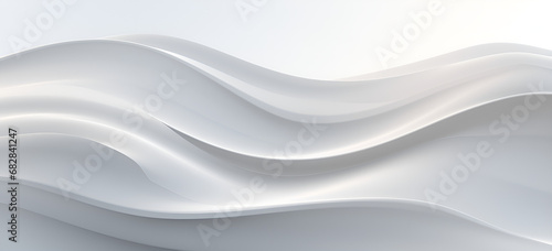 Sleek White Abstract Art: Versatile for Web Templates and Poster Designs. Minimalist Modern Background in White: Ideal for Web Templates & Posters