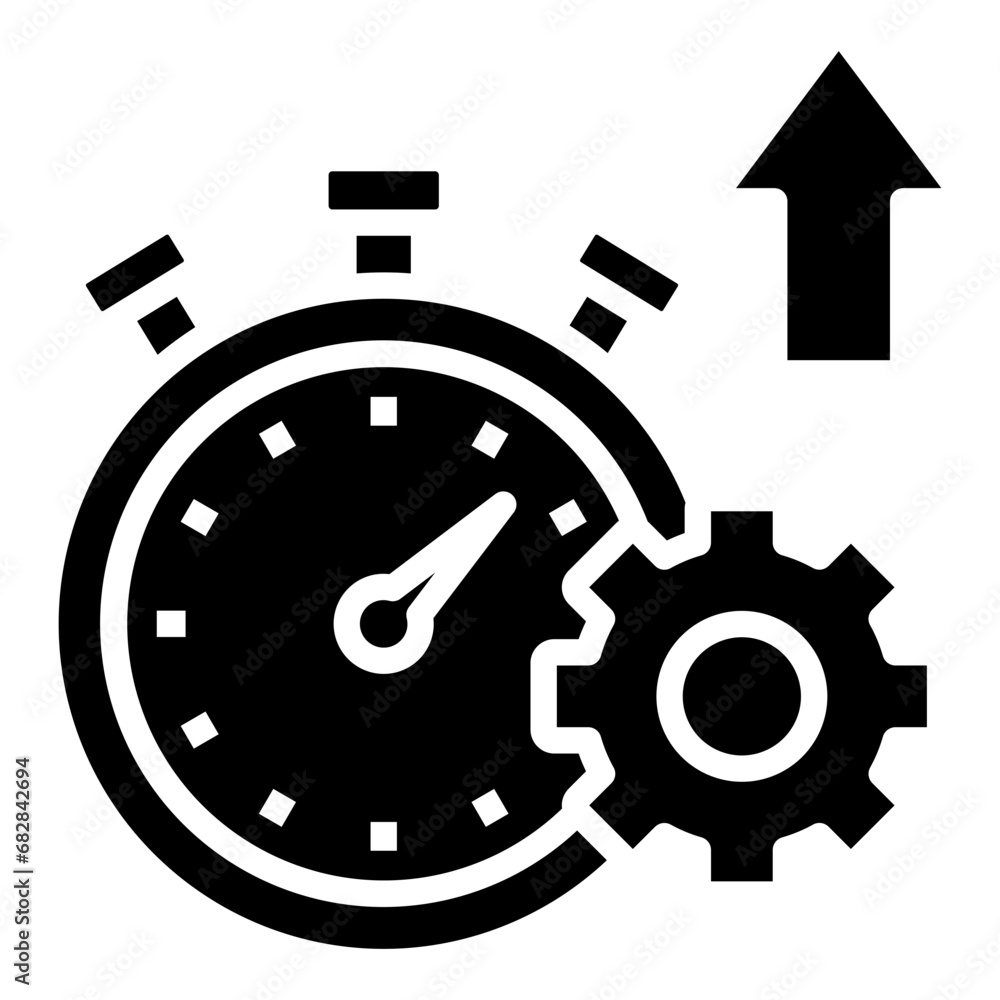 Operational Efficiency Icon Element For Design Operational Efficiency Icon Element For Design