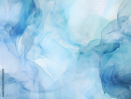 Veil texture abstract background  watercolor fluid painting background  dye splash style  alcohol ink  ai generated photo