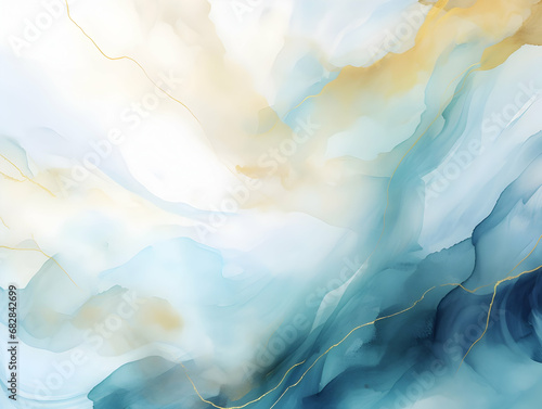 Veil texture abstract background, watercolor fluid painting background, dye splash style, alcohol ink, ai generated photo