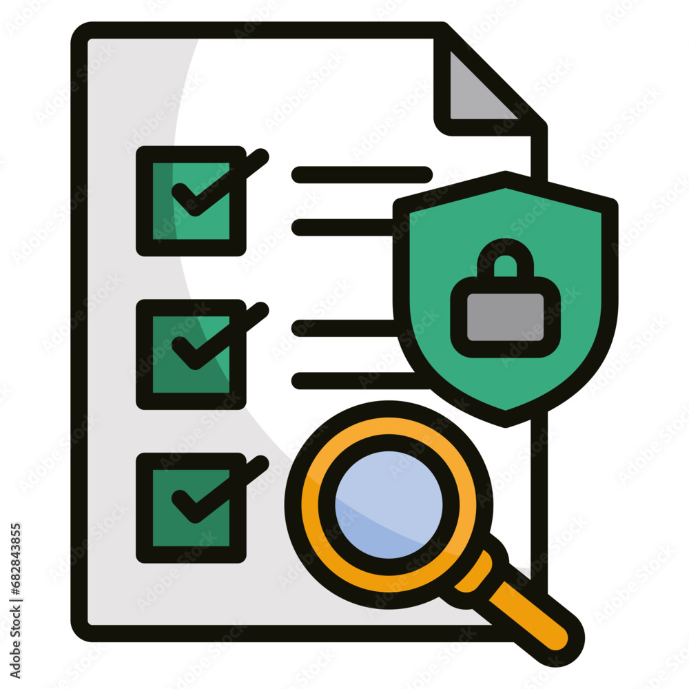 Compliance Icon Element For Design