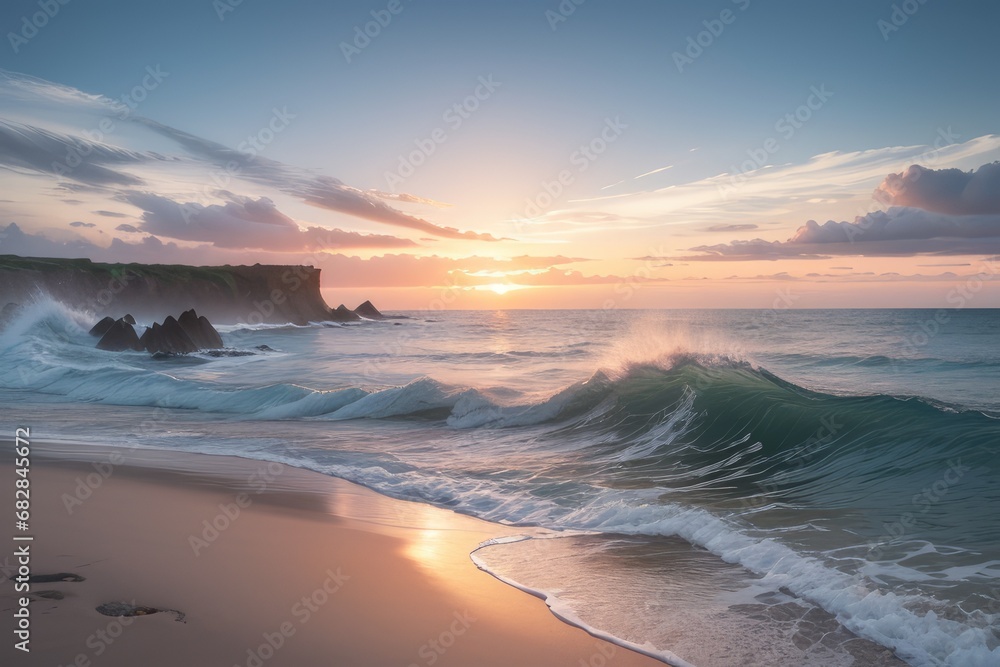 Obraz premium Coast landscape