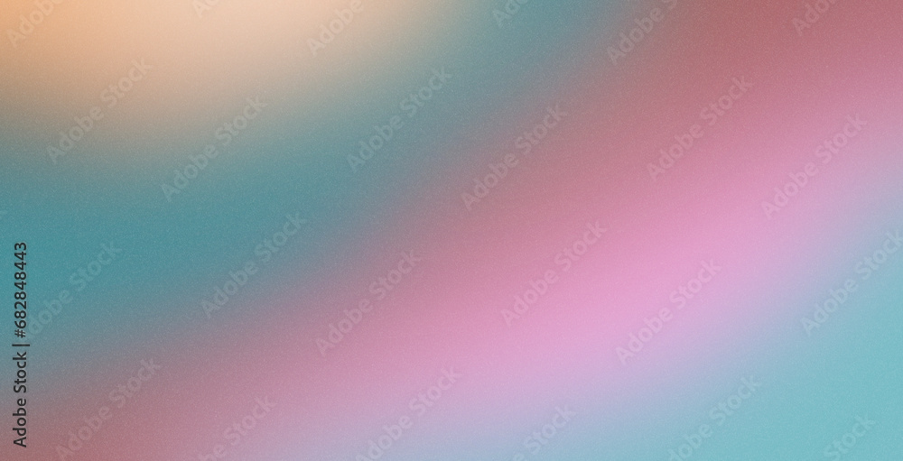 Light blue yellow pink elegant background abstract waves grainy texture banner header poster design