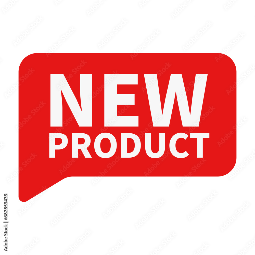 New Product In Red Rectangle Shape For Original Information Business
New Product In Red Rectangle Shape For Original Information Business