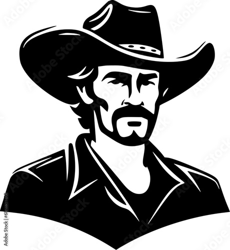 Western - High Quality Vector Logo - Vector illustration ideal for T-shirt graphic