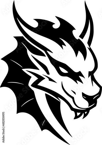 Dragon - High Quality Vector Logo - Vector illustration ideal for T-shirt graphic