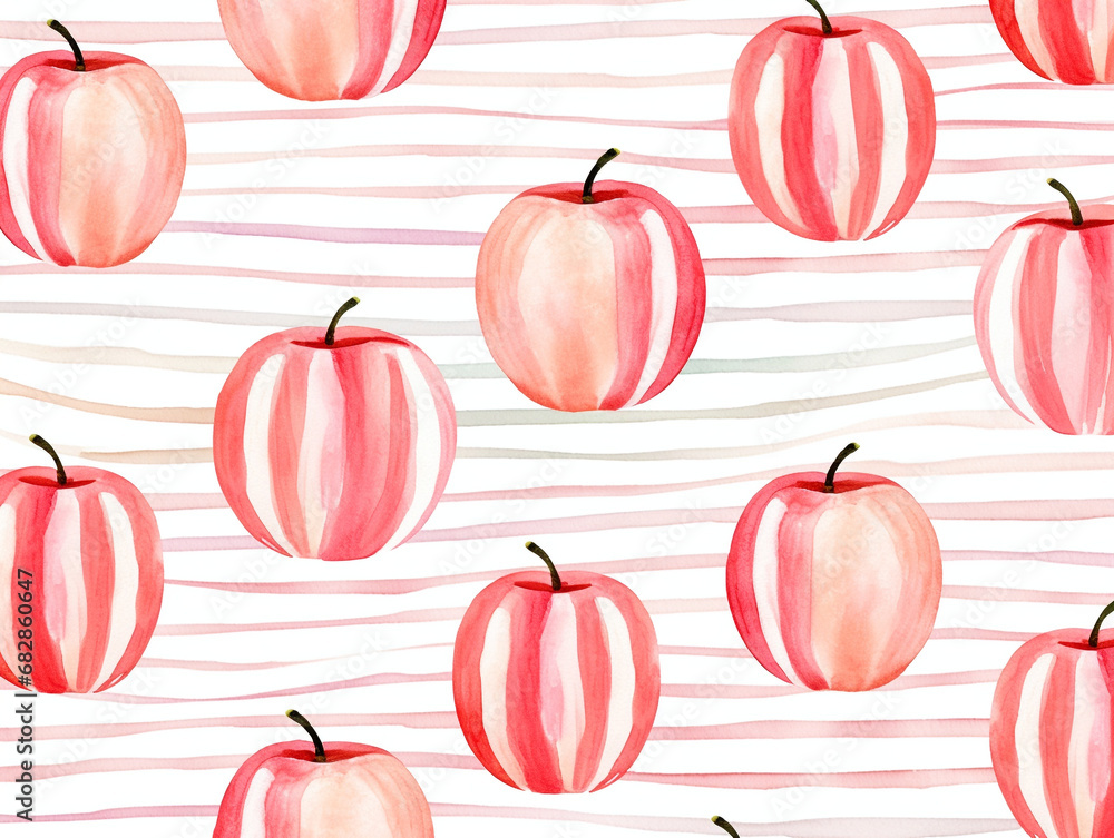 林檎 水彩画のイラスト 林檎 水彩画のイラスト