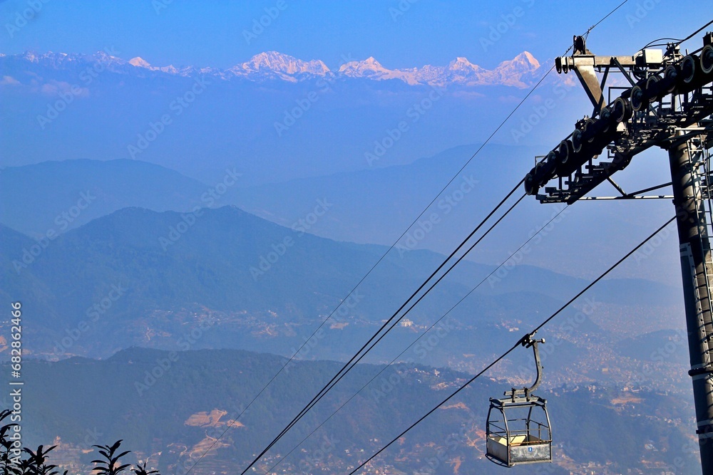 chandragiri hills and the cable car