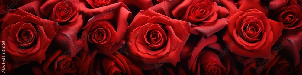 Red roses as a background or banner Red roses as a background or banner