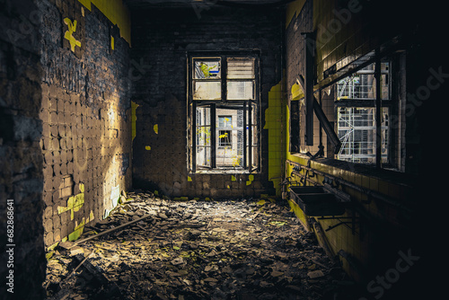 The abandoned German tuberculosis hospital