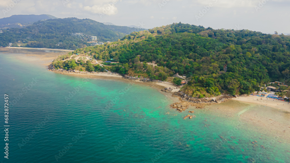 Paradise Beach, a view point, not far from Patong. beautiful natural sea view