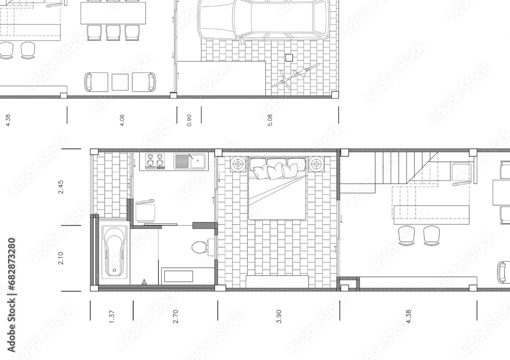 Write a blueprint architecture for building. Write a blueprint architecture for building.
