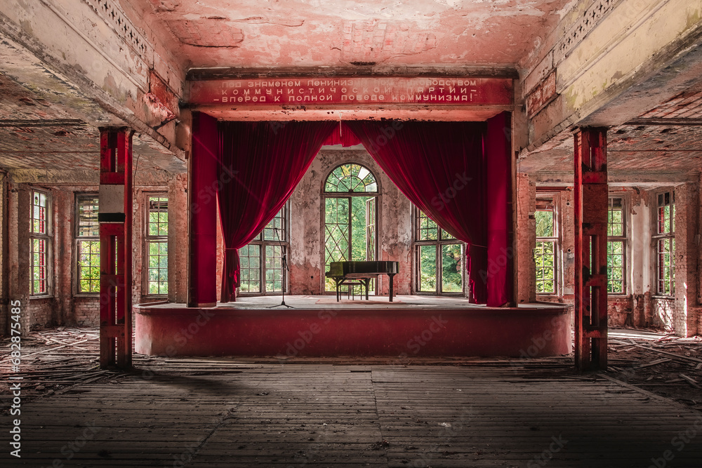 Fototapeta premium The abandoned German tuberculosis hospital