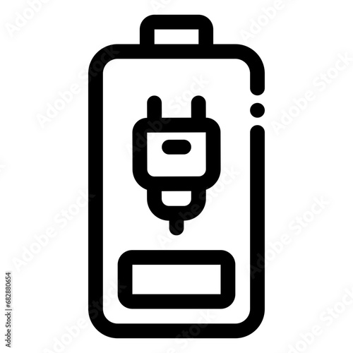 Charging Line Icon