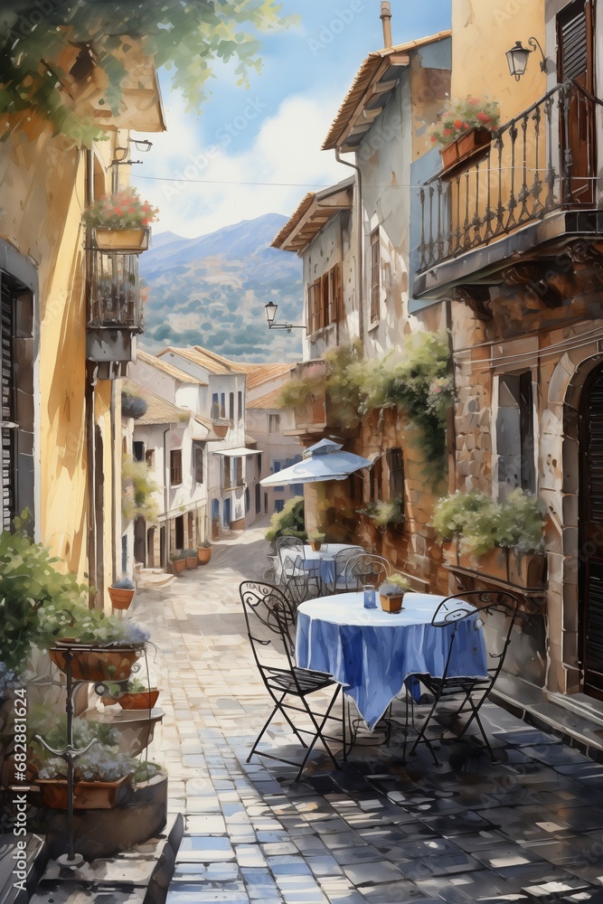 Naklejka premium Amazing And Beautiful Fantasy World