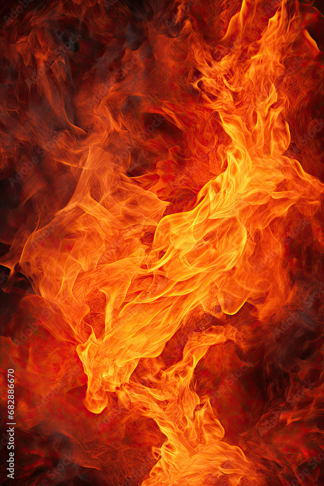 Fire texture pattern for background and backdrop