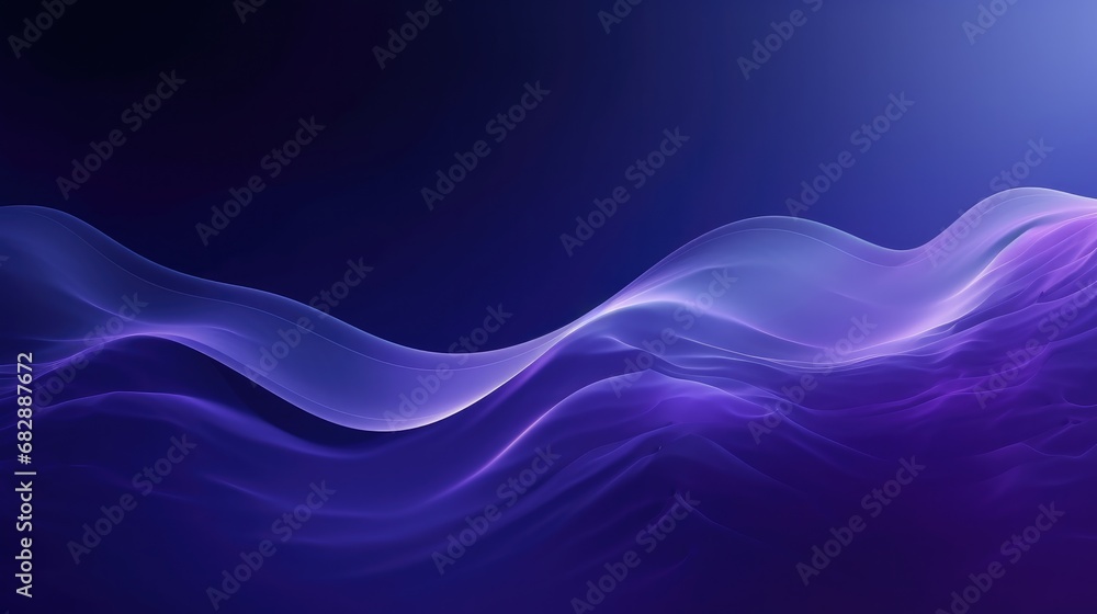Illustration of abstract purple polar lights concept, glowig shapes in the dark background Illustration of abstract purple polar lights concept, glowig shapes in the dark background