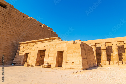 Ancient temple complex of Karnak. photo