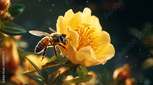 bee on flower © fajar