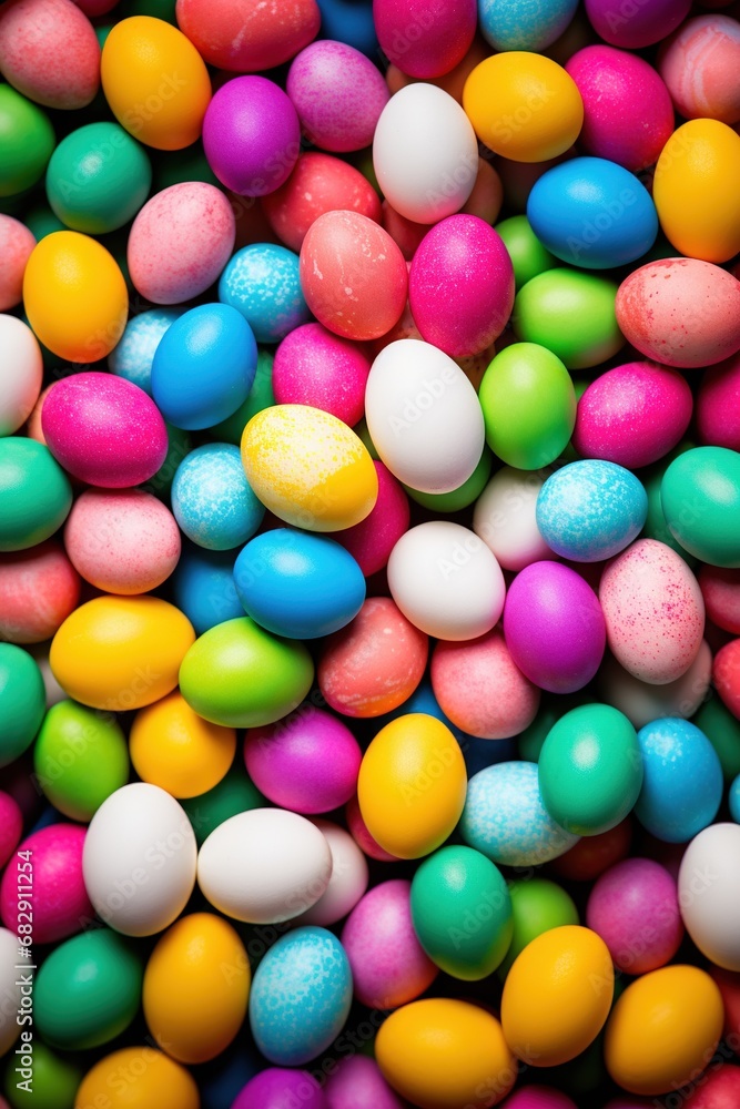 Colorful Easter eggs background Colorful Easter eggs background