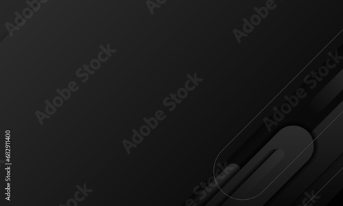 abstract black shapes Background design