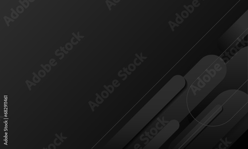 abstract black shapes Background design