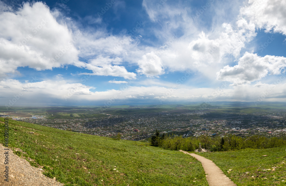 Panoramic view of Pyatigorsk Panoramic view of Pyatigorsk