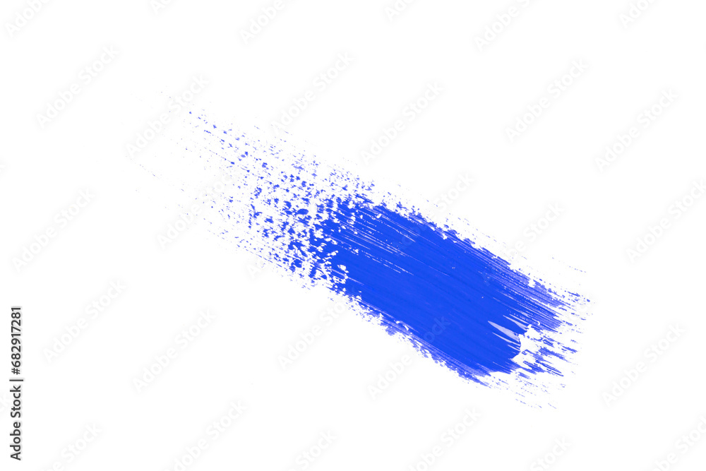 blue stroke of the paint brush blue stroke of the paint brush