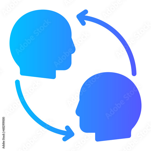 empathy gradient icon