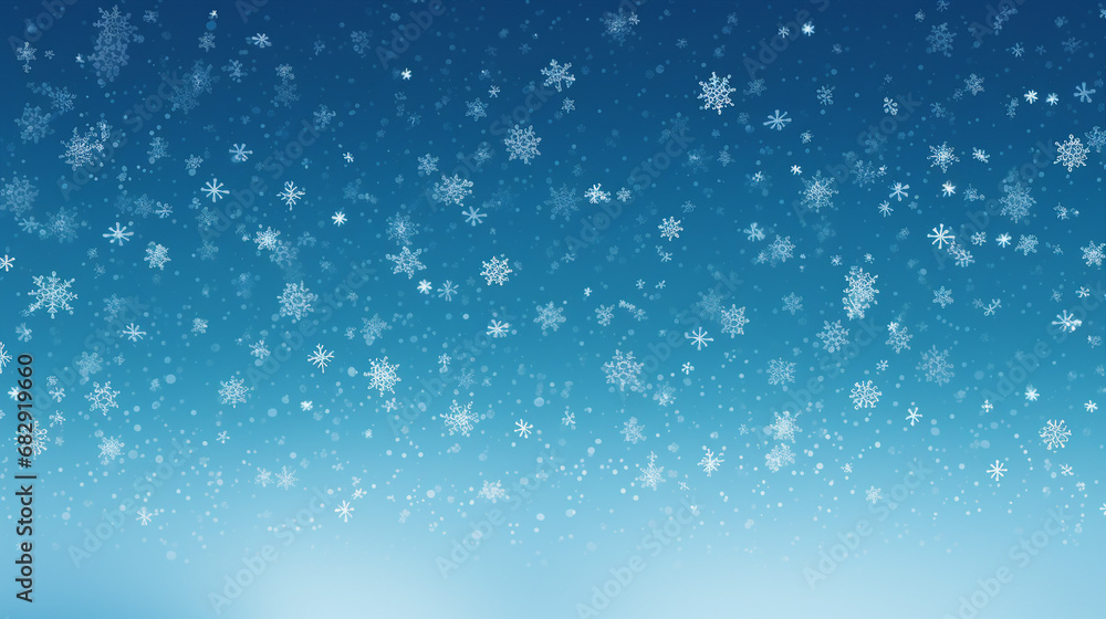 Magical Snowstorm: Winter Wonderland Snowflakes Background Magical Snowstorm: Winter Wonderland Snowflakes Background