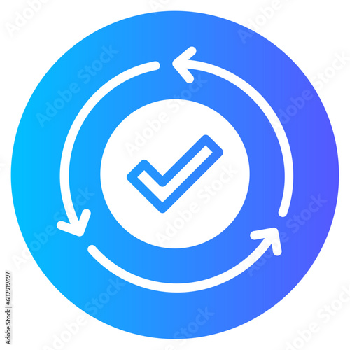 consistent gradient icon