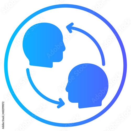 empathy gradient icon