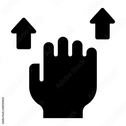 willpower glyph icon