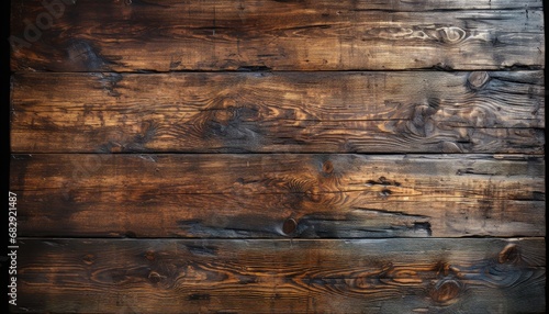 Rustic Wooden Wall with Warm Patterns and Textures