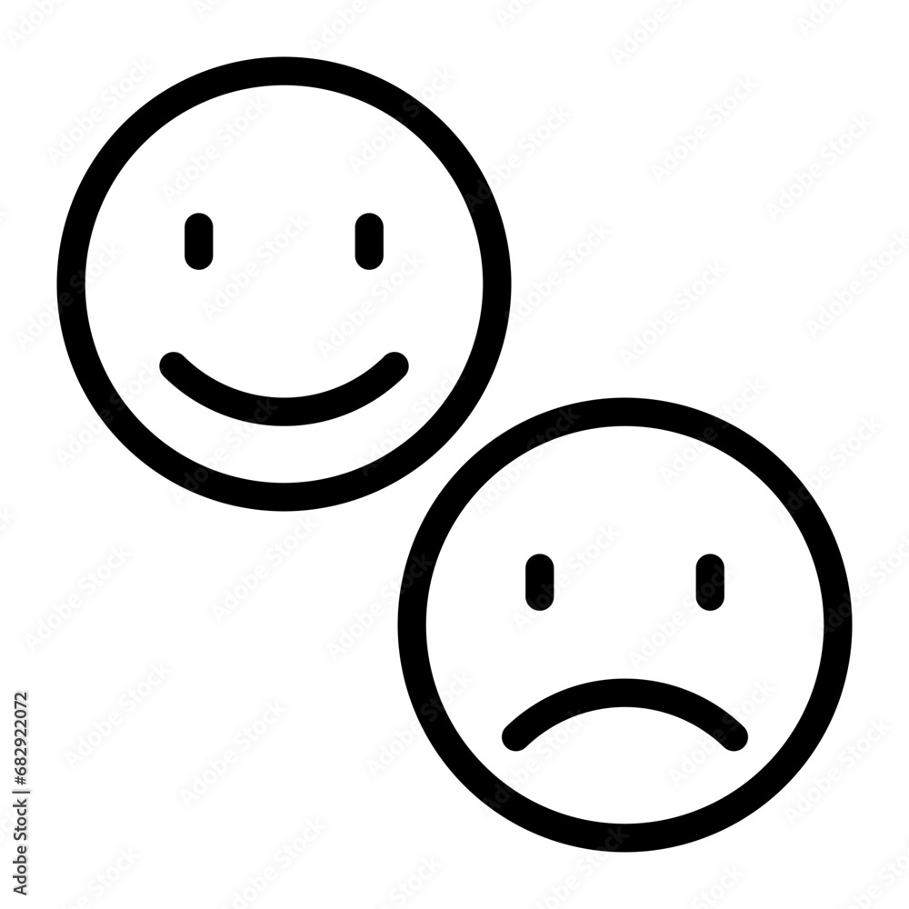 Fototapeta premium behavior line icon