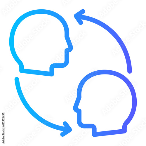 empathy gradient icon