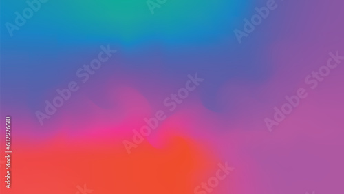 abstract blur colorful gradient color background for festive graphic design element