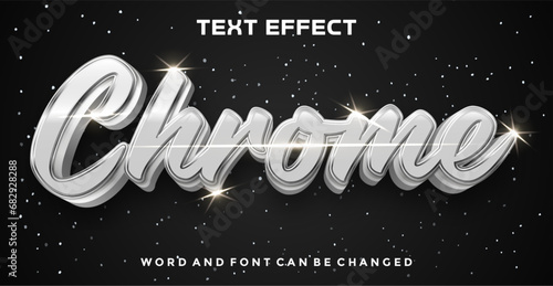  Chrome editable text effect