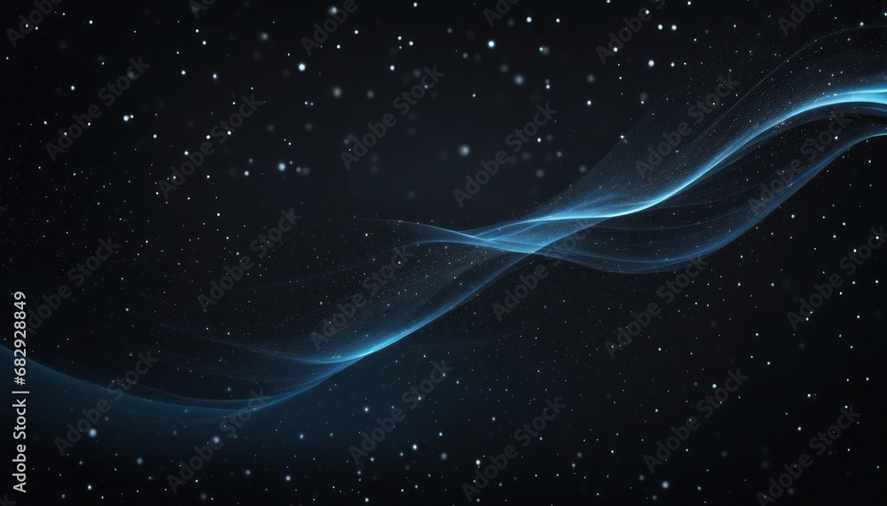 Digital wave particles music and small particles dance motion on wave for digital background Digital wave particles music and small particles dance motion on wave for digital background