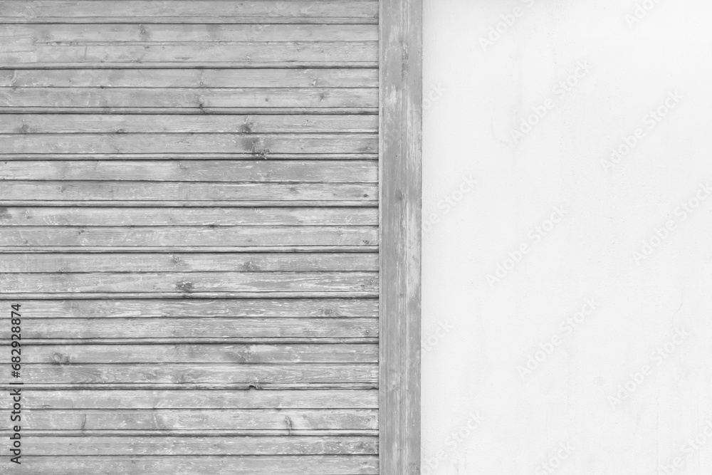 White Bright Blank Empty Wall Design Object Grey Wood Texture Wooden Background White Bright Blank Empty Wall Design Object Grey Wood Texture Wooden Background