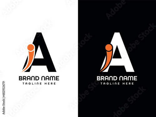 AI Letter  Logo Design
