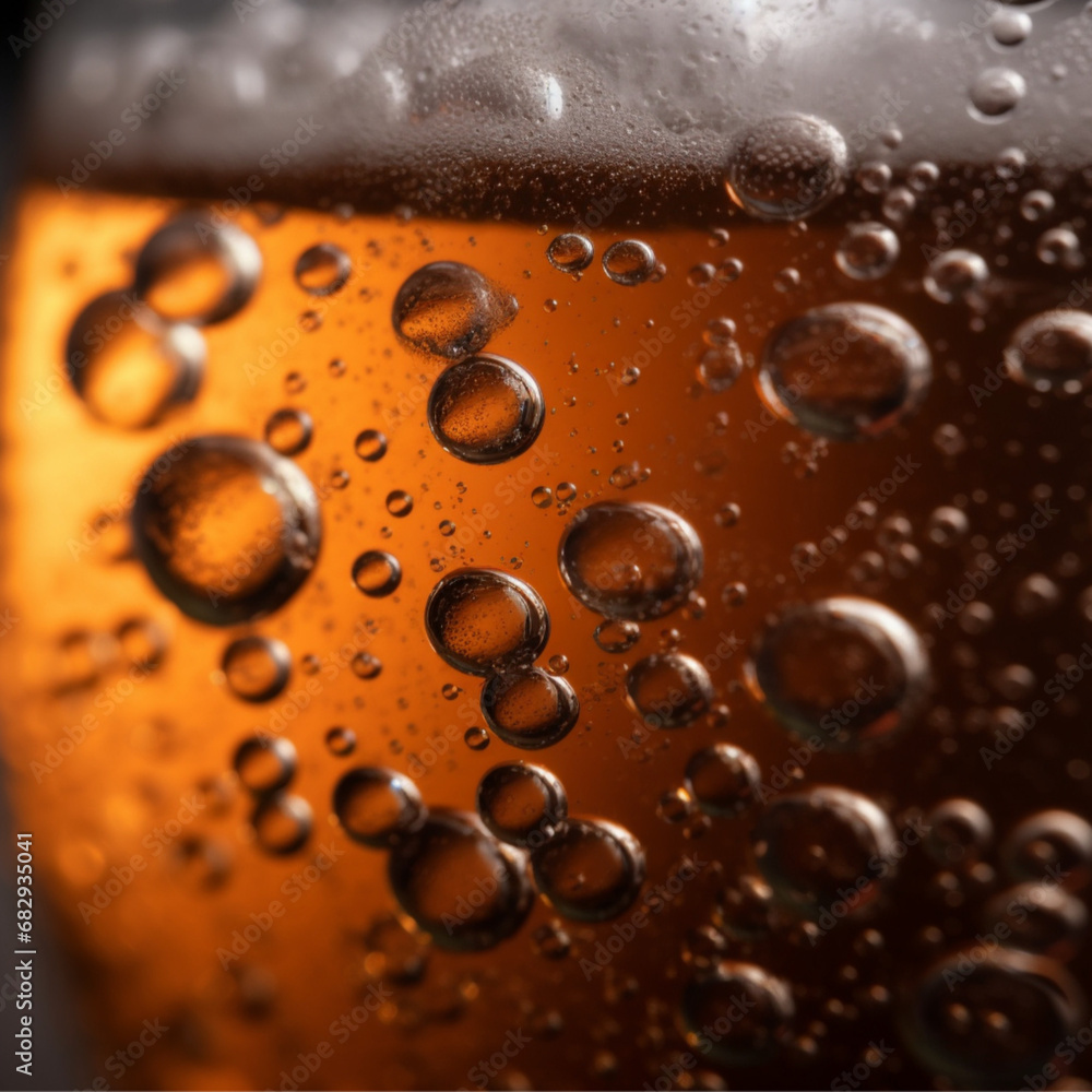 close up of bubble of beer, high definition photography close up of bubble of beer, high definition photography