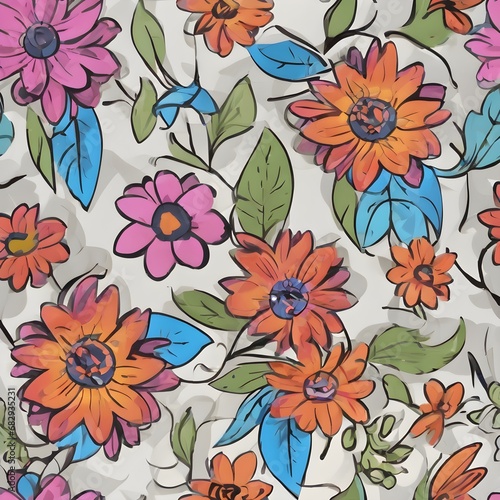 Flower Icon Background Very Cool